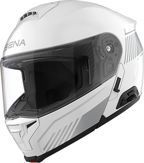 SENA SPECTER-GW0XL1 Specter Modular Helmet - Solid - Gloss White - XL - Solid Gloss White XL