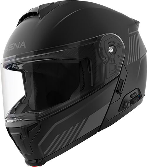 SENA SPECTER-MB00M1 Specter Modular Helmet - Solid - Matte Black - Medium - Solid Matte Black Medium