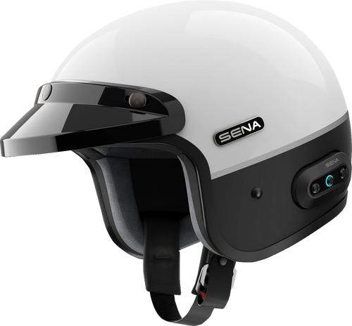SENA SURGE-GWMBXXL3 Surge Mesh Helmet - Gloss White - 2XL - Gloss White 2XL