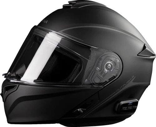 Open Box SENA OUTRUSHR-MB0XL3 Outrush R Helmet - Black - XL - Black XL