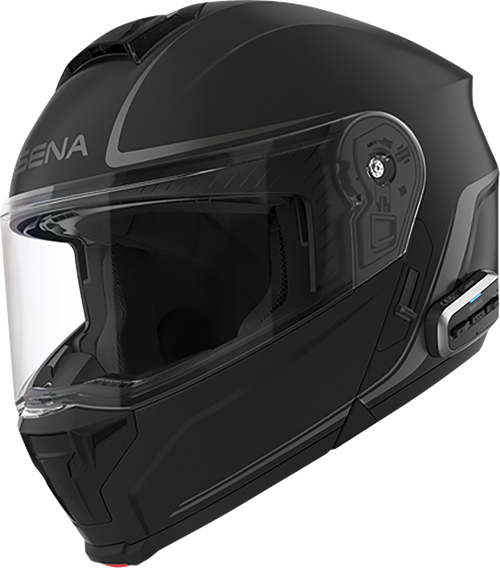 Open Box SENA OUTRUSH2-MB00L1 Outrush 2 Mesh Modular Helmet - Matte Black - Large - Matte Black Large