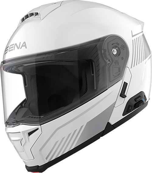 Open Box SENA SPECTER-GW0XL1 Specter Modular Helmet - Solid - Gloss White - XL - Solid Gloss White XL