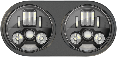 Open Box CUSTOM DYNAMICS PB-RG13-B ProBeam® LED Headlight - FLTR - Black - FLTR Black