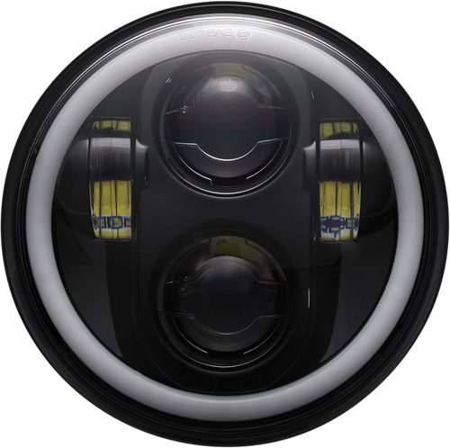 Open Box CUSTOM DYNAMICS CD-575-H-B Headlight - Black