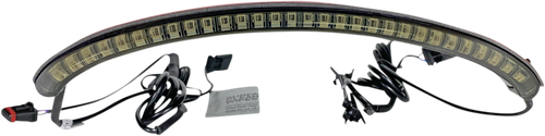 Open Box CUSTOM DYNAMICS CD-FATBOB-S LED Taillight with Turn Signal - Smoke