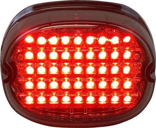 Open Box CUSTOM DYNAMICS CD-TL-NW-S Taillight - No Window - Smoke - No Window Smoke