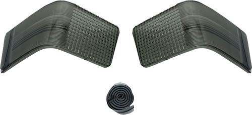 Open Box CUSTOM DYNAMICS CD-TP-LENS-S Taillight Lens - Tour-Pak - Smoke - Tour-Pak Smoke