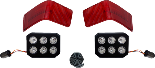 Open Box CUSTOM DYNAMICS CD-TP-13-R LED Light - Tour-Pak - Red - Tour-Pak Red
