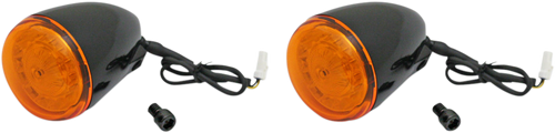 Open Box CUSTOM DYNAMICS PB-IND-RTS-A-B ProBEAM® Turn Signals - Black/Amber