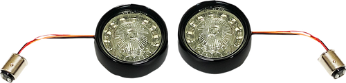 Open Box CUSTOM DYNAMICS PBBB-RR-1157BS Turn Signal Insert - Red/Smoke