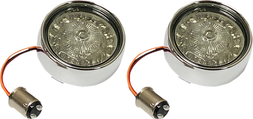 Open Box CUSTOM DYNAMICS PBBB-RR-1157CS Turn Signal Insert - Red/Smoke