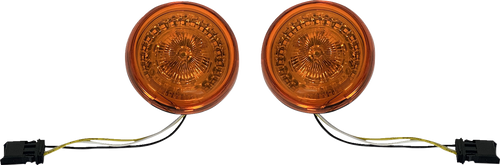 Open Box CUSTOM DYNAMICS PB-AA-JAE-A Turn Signal - Amber Lens - CVO - Amber Lens CVO