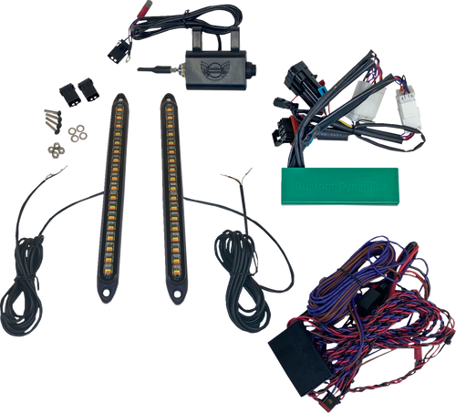 Open Box CUSTOM DYNAMICS CD-SXS-RZR2 LED Turn Signals - Front/Rear - RZR - Front/Rear RZR