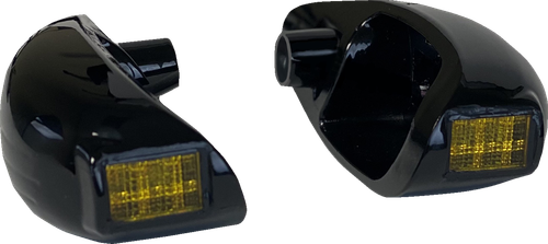 Open Box CUSTOM DYNAMICS PB-RG-TS-AB Turn Signal - FLTR - Gloss Black - FLTR Gloss Black