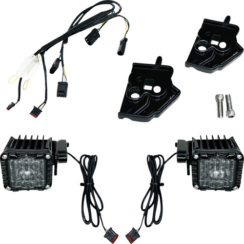 Open Box CUSTOM DYNAMICS SD-SG-FT-AW Shark Demon® Turn Signal - LED - Amber/White - LED Amber/White