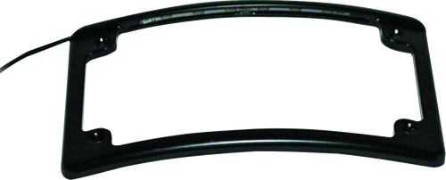 Open Box CUSTOM DYNAMICS LPF-RAD-B-LP LED License Plate Frame - Black