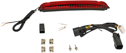Open Box CUSTOM DYNAMICS CD-LR-01-R Luggage Rack Light Bar - Red