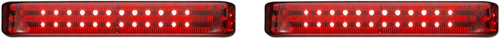 Open Box CUSTOM DYNAMICS PB-SB-SS6-BR Saddlebag Lights - SS6 - Black/Red - SS6 Black/Red