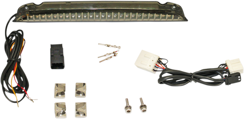 Open Box CUSTOM DYNAMICS CD-LR-02-S Luggage Rack Light - Smoke
