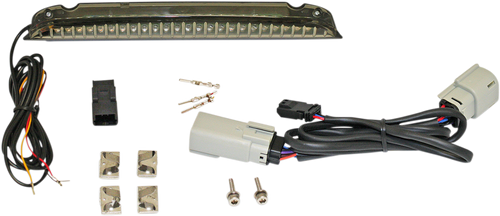 Open Box CUSTOM DYNAMICS CD-LR-04-S Luggage Rack Light - Smoke