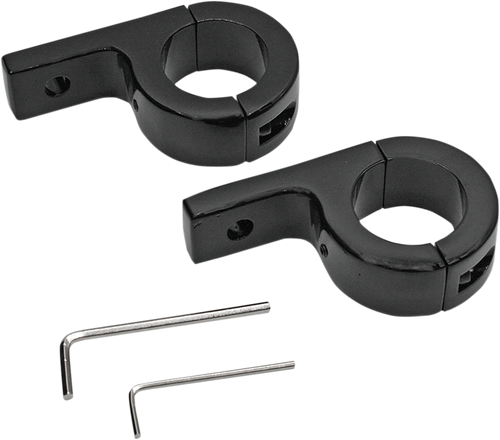 Open Box CUSTOM DYNAMICS PB-125-B Mount Kit for 1-1/4" Tube - Gloss Black