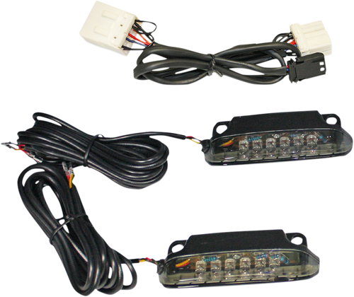 Open Box CUSTOM DYNAMICS CD-LR-09-S Luggage Rack Light Bar - Smoke