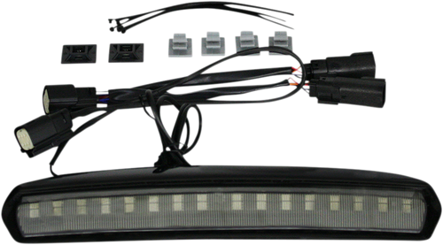 Open Box CUSTOM DYNAMICS CD-TP-LID-BS Tour Pack Lid Light - Black/Smoke