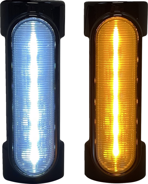 Open Box CUSTOM DYNAMICS CD-CB-AW-SS6-B Engine Guard Light - Black - '10-'13 FLHX - Black '10-'13 FLHX