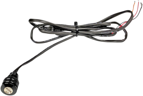 Open Box CUSTOM DYNAMICS CD-BOLT-A-B Boltz Lighting - Black Trim - Amber LED - Black Trim Amber LED