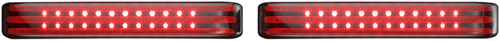 Open Box CUSTOM DYNAMICS PB-SBSEQ-SS6-CS Saddlebag LED Lights - Sequential - Chrome/Smoke - Sequential Chrome/Smoke