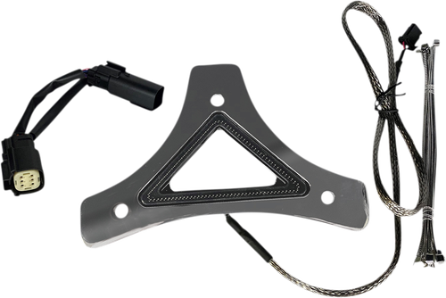 Open Box CUSTOM DYNAMICS CD-BR-SS6-C LED Backrest Light - Run/Brake - Chrome - Run/Brake Chrome