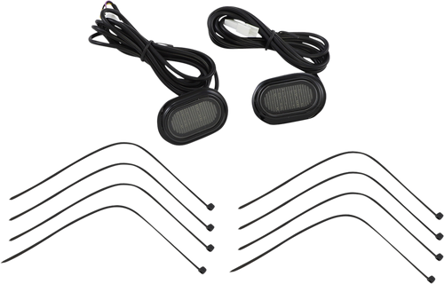 Open Box CUSTOM DYNAMICS CD-PLUG-SB Antenna Grommet Light - Smoke Lens - Black - Smoke Lens Black