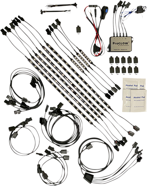 Open Box CUSTOM DYNAMICS PG-FULL-KIT ProGLOW™ Light Kit - Full Bike - Universal - Full Bike Universal