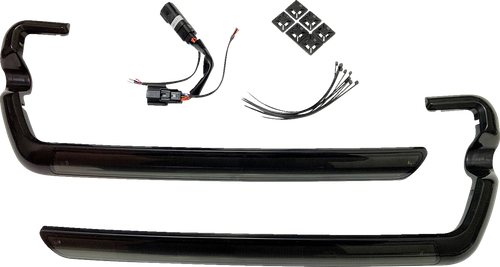 Open Box CUSTOM DYNAMICS CD-SB-SIDE-SB LED Saddlebag Light - Smoke - Black - Smoke Black