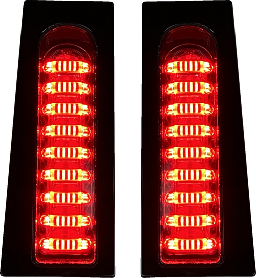 Open Box CUSTOM DYNAMICS PB-ECE-FILL-SB ProBEAM® Fillerz® Dual Color Lights - Smoke - Gloss Black - Smoke Gloss Black