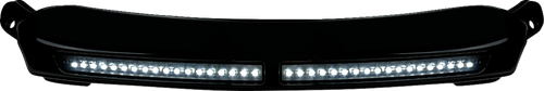 Open Box CUSTOM DYNAMICS CD-RG-CV-W-B LED Windshield Trim - Gloss Black