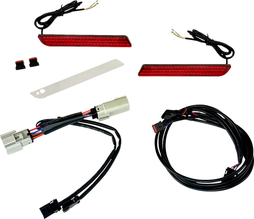 Open Box CUSTOM DYNAMICS CD-TKE-REF-14-R LED Reflector Light - Fender - Red - Fender Red