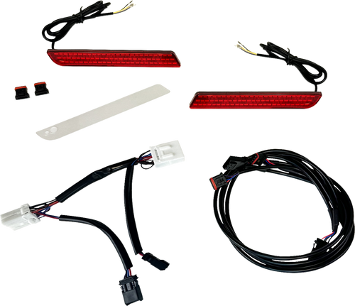 Open Box CUSTOM DYNAMICS CD-TKE-REF-13-R LED Reflector Light - Fender - Red - Fender Red