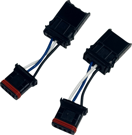 Open Box CUSTOM DYNAMICS CD-25HT-FTS-HARN Front Turn Signal Adapters - Heritage Softail