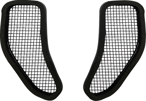 Open Box CUSTOM DYNAMICS CD-RG23-VENT-B Mesh Vent Inserts - Black