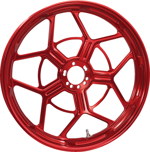 ARLEN NESS 71-588 Wheel - Speed 5 - Forged - Red - 21x3.5 - Speed 5 Forged Red 21x3.5