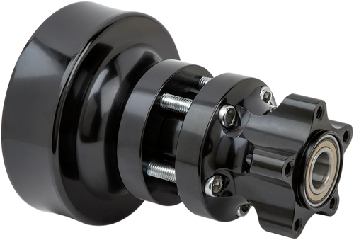 ARLEN NESS 71-700 Hub - Cartridge - Rear/Single Disc - Black - '09-'26 Touring/Trike - Cartridge Rear/Single Disc Black '09-'26 Touring/Trike