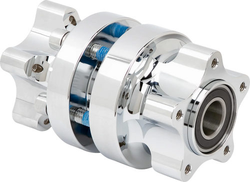 ARLEN NESS 71-653 Front Hub - Cartridge - Chrome - Kit - Softail Low Rider S/ST/El Diablo - Cartridge Chrome Kit Softail Low Rider S/ST/El Diablo