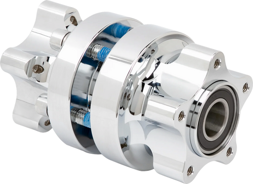 ARLEN NESS 71-655 Front Hub - Cartridge - Chrome - Kit - Softail Standard/Street Bob - Cartridge Chrome Kit Softail Standard/Street Bob