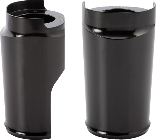 ARLEN NESS 20-042 Fat Tire Fork Boot Cover - Black Anodized - Smooth - Black Anodized Smooth