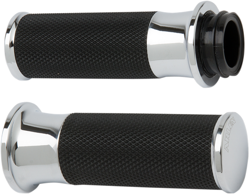 ARLEN NESS 07-320 Smooth Grips - Cable - Chrome - Cable Chrome