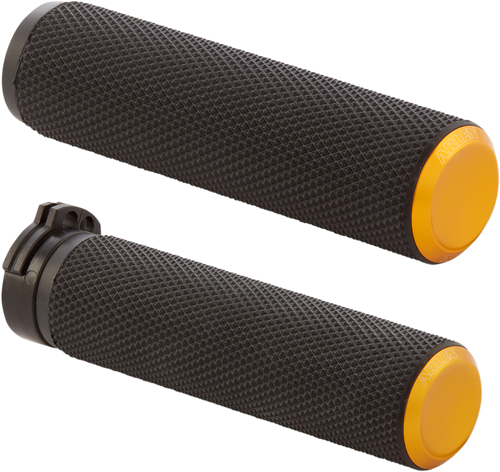 ARLEN NESS 07-337 Knurled Grips - Cable - Gold - Cable Gold