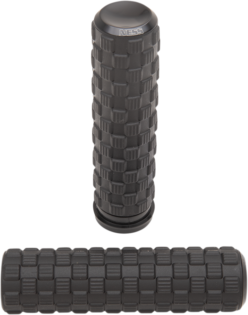 ARLEN NESS 07-352 Air Trax Grips - TBW - Black - TBW Black