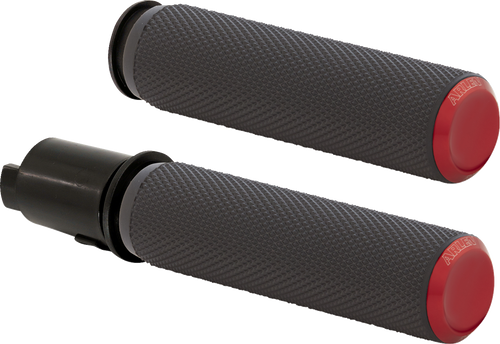 ARLEN NESS 500-055 Knurled Grips - TBW - Red - TBW Red