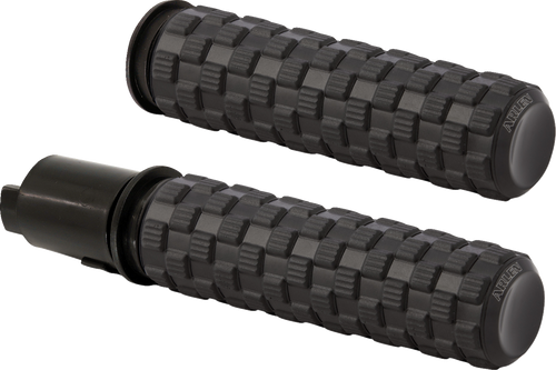 ARLEN NESS 500-066 Air Trax Grips - TBW - Black - TBW Black